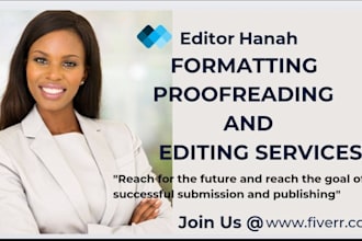 review, proofread and edit thesis, dissertation or manuscripts