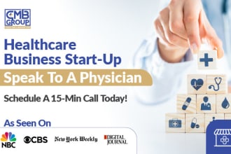 provide healthcare business start up consulting with a physician