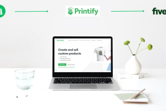 create print on demand pod shopify store with printify