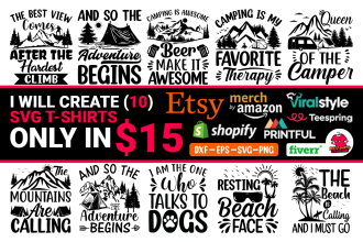 make svg custom design bundle for esty and others