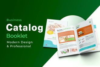 design booklet, catalog and company profile