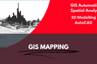do spatial analysis, gis related tasks using arcgis
