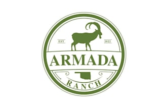 design highest level exceptional armada ranch logo