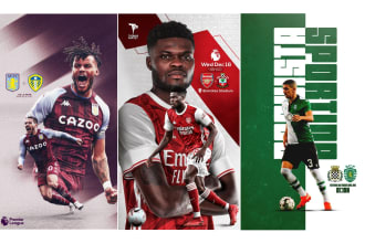 create you amazing sports matchday flyer design