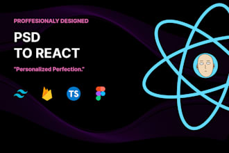 convert figma or adobe xd design to react