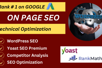 optimize your wordpress website for on page and technical SEO with yoast