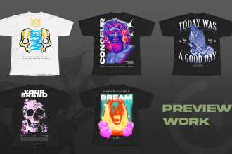 design merch clothing or streetwear clothing for your brand
