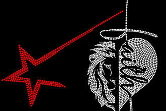 do rhinestone template design