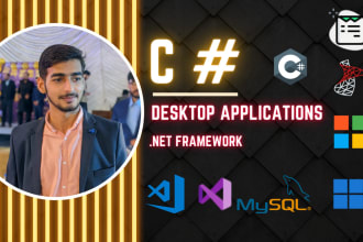 develop a desktop application using c sharp wpf and winform
