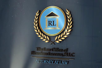do your logo law firm attorney lawyer or legal design