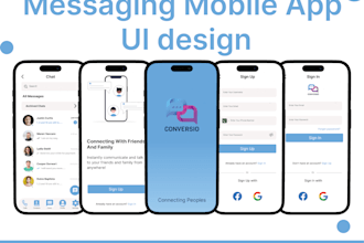 do creative UI UX design in figma