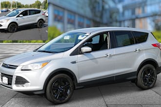 car photo editing and automotive retouching service