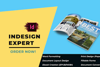 do adobe indesign project