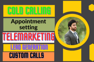 do cold calling and appointment setting