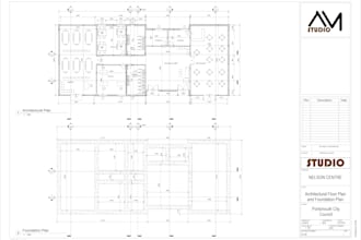 be your architect, draftsman for house plans, autocad 2d floor plan