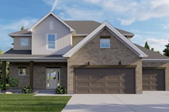 make very fast sketchup 3d models and realistic renders