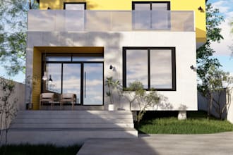 do 3d model in 3ds max, exterior and interior renderings in corona