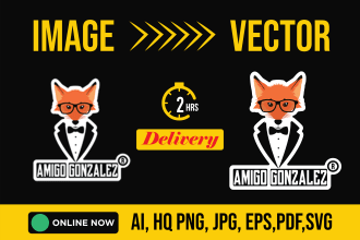 vectorize, convert, raster to vector, vector tracing logo
