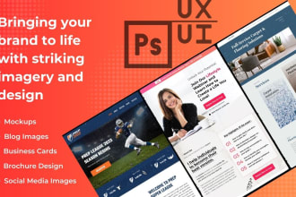 design the best UI UX for your website