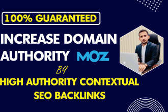 increase your website SEO authority with white hat super safe high da backlinks