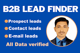 do b2b lead generation, linkedin lead generation and b2b email leads