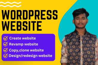 design, redesign, revamp wordpress website by elementor pro or crocoblock