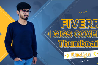 design fiverr gig thumbnail fiverr gig image and gig cover