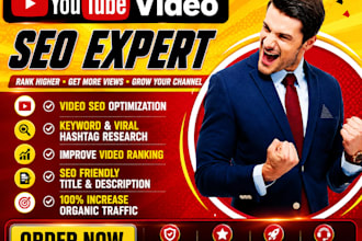 be your best youtube video seo expert for organic growth
