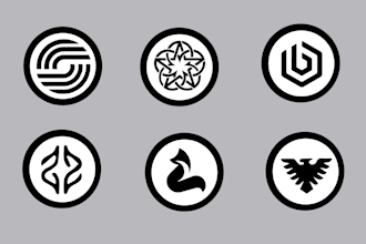 design a creative circular round logo, patch, sticker, any graphic design task