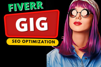 seo optimize your fiverr gig and rank your profile