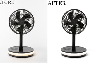amazon product photo editing retouching resizing  and background removal