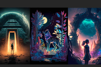 create an amazing concept art using midjourney ai
