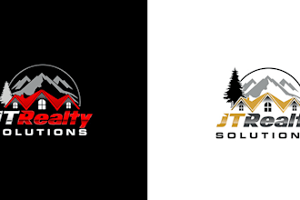 design unique, realtor real estate, construction, property, company logo
