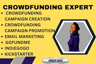 crowdfunding campaign creation crowdfunding promotion indiegogo kickstarter