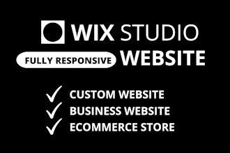 design wix studio website, wix studio redesign, create wix studio website design
