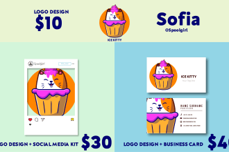 design a japanese cute kawaii or chibi mascot logo for brand