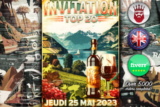 design a retro, vintage travel poster based on any location