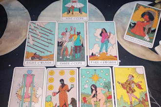 do a general tarot reading in spanish or english in writing