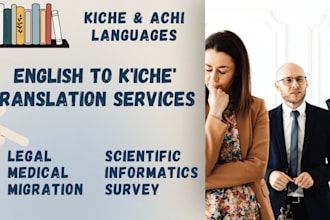 english to kiche translation documents services