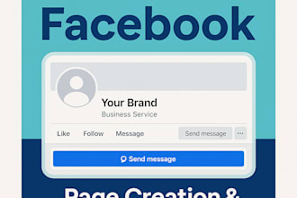 create and optimize a professional facebook business page