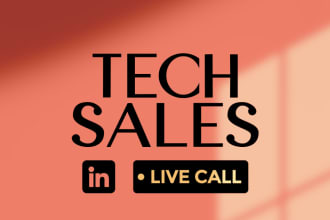 provide tech sales career coaching