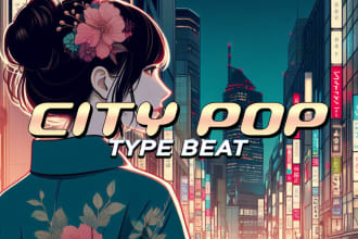 produce city pop music, pop 90s, pop 80s for you