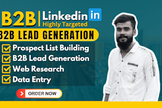 do b2b lead generation, email list building, and web scraping
