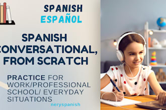 teach and tutor you spanish, spanish lessons