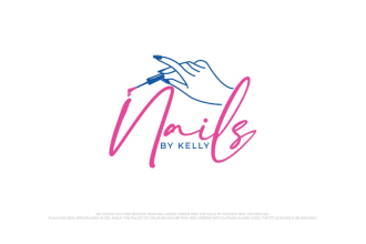 make a wonderfully feminine, line logo design