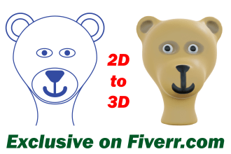 design 3d cartoon character in blender