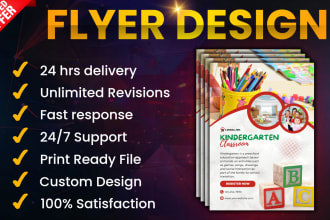 do creative church or event flyer and postcard design