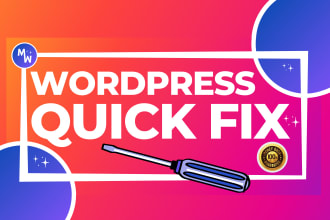 fix wordpress issues, wordpress errors and bugs on your website