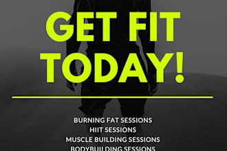 be your online personal trainer and nutritionist