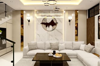 design and render realistic 3d interior living spaces